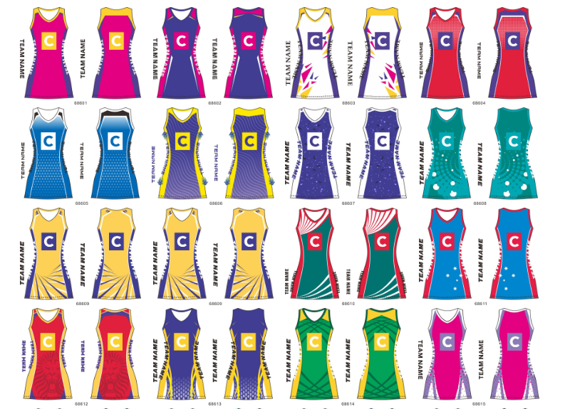 Netball Dress - unlimited designs – Riverwest Sport - Basketball ...